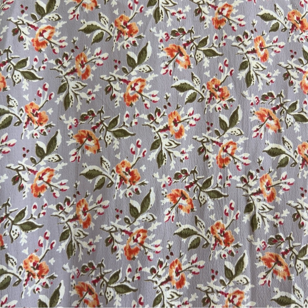 April Cornell taupe thyme dress floral medium NWT - Picture 6 of 16